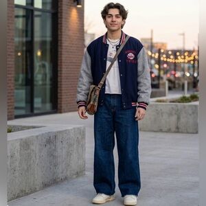Logo 7 Minnesota Twins Varsity Jacket